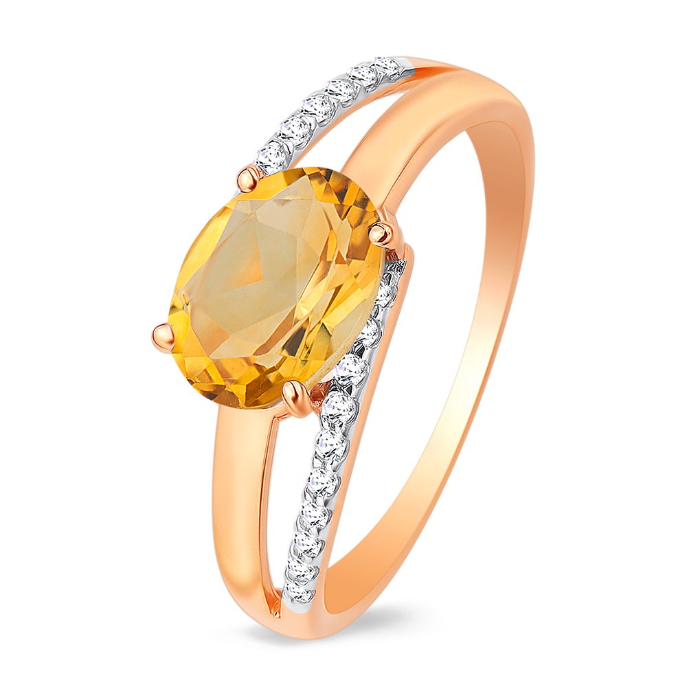 Кольцо женское из красного золота с цитрином, фианитом 585Gold 201011486, р. 18, 201011486
Кольцо женское из красного золота с цитрином, фианитом 585Gold 201011486, р. 18, 201011486