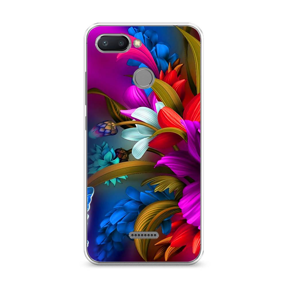 Чехол на Xiaomi Redmi 6 "Фантастические цветы", Фиолетовый;красный;синий, 33850-2
Чехол на Xiaomi Redmi 6 "Фантастические цветы", Фиолетовый;красный;синий, 33850-2