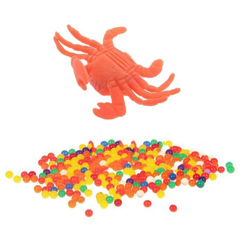 фото Гидрогелевые шарики и морской зверь ripoma в баночке, 11 г краб 04129082