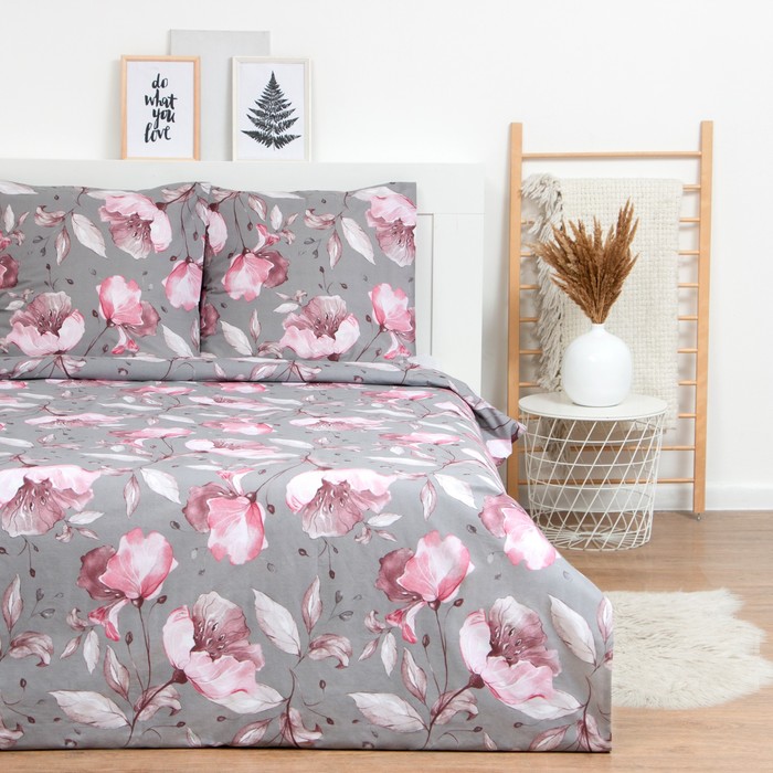 Постельное бельё Евро LoveLife Pink flowers: пододеяльник 200х217см+наволочка 70х70см-2шт,
Постельное бельё Евро LoveLife Pink flowers: пододеяльник 200х217см+наволочка 70х70см-2шт,