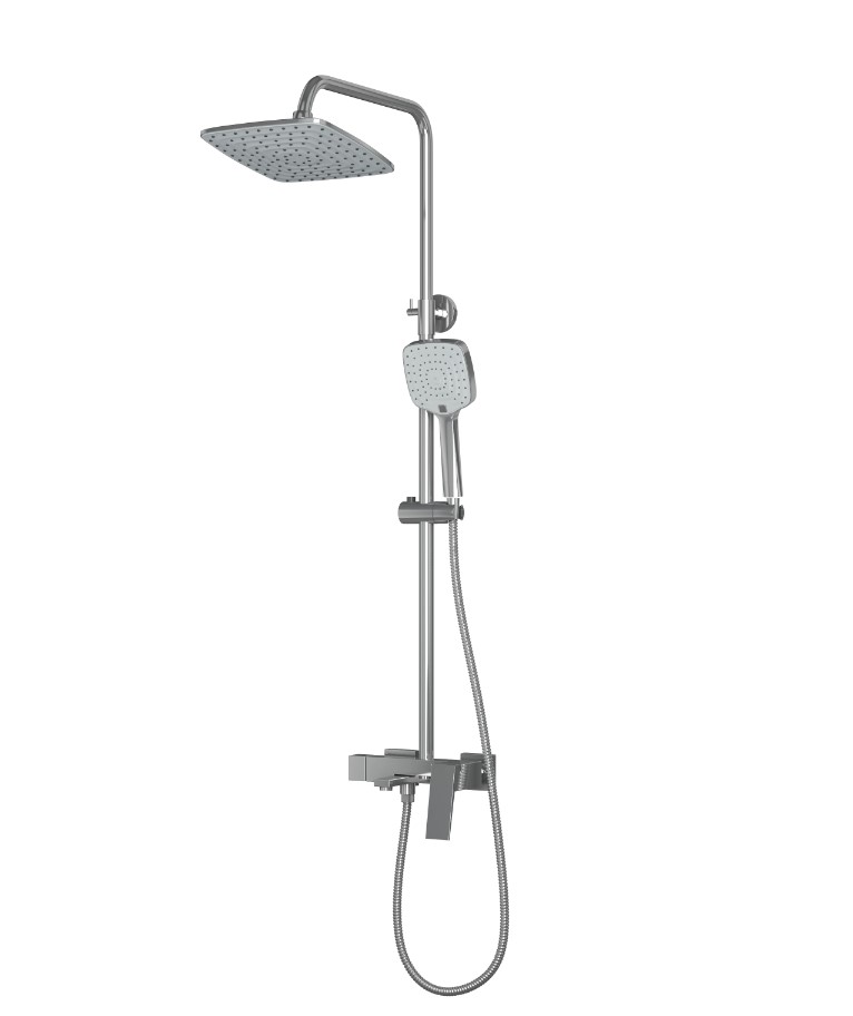 Настенная душевая система RUSH Thira TR3635-50 с изливом , хром 
Настенная душевая система RUSH Thira TR3635-50 с изливом , хром