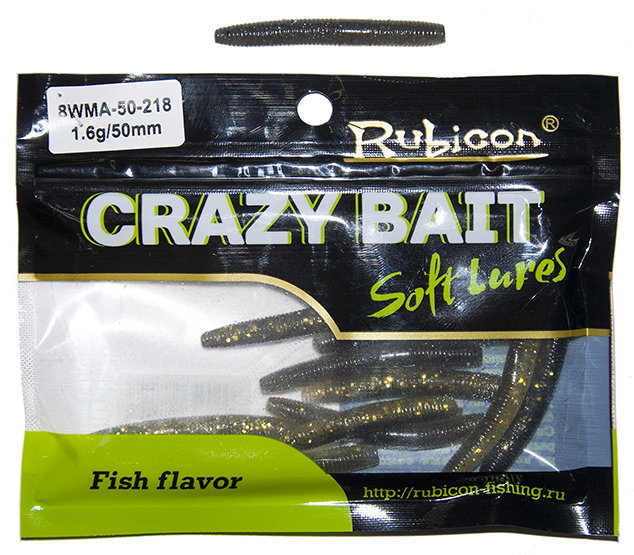 Силиконовая приманка RUBICON Crazy Bait WMA 1.6g, 50mm, цвет 218 (12 шт), Золотистый, Crazy Bait WMA
Силиконовая приманка RUBICON Crazy Bait WMA 1.6g, 50mm, цвет 218 (12 шт), Золотистый, Crazy Bait WMA