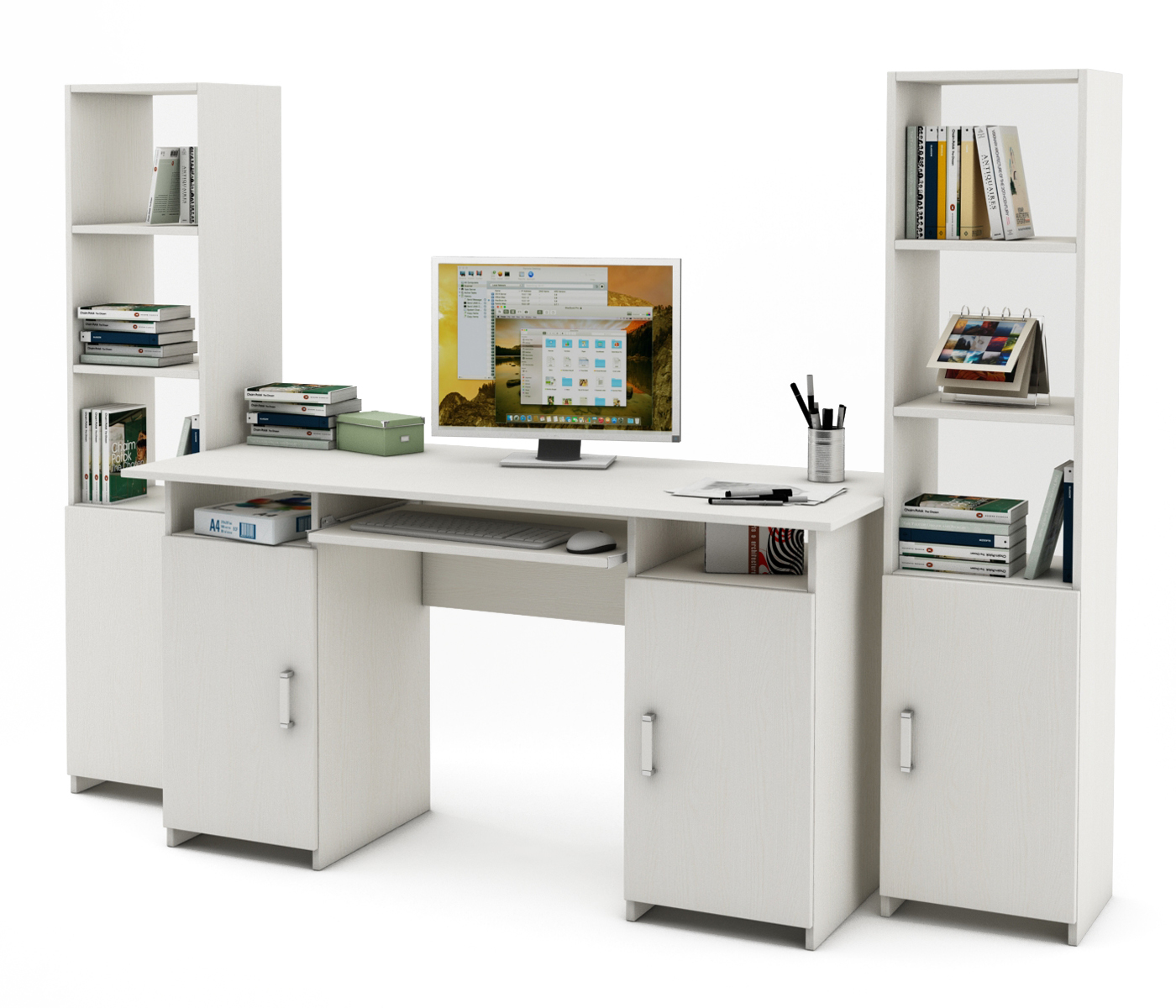 Уголок школьника Лайт-6К (СТЛТ-1 + ПСЛТ-6К + СТЛТ-1)-Белый, Уголок школьника Лайт-6К 
Уголок школьника Лайт-6К (СТЛТ-1 + ПСЛТ-6К + СТЛТ-1)-Белый, Уголок школьника Лайт-6К