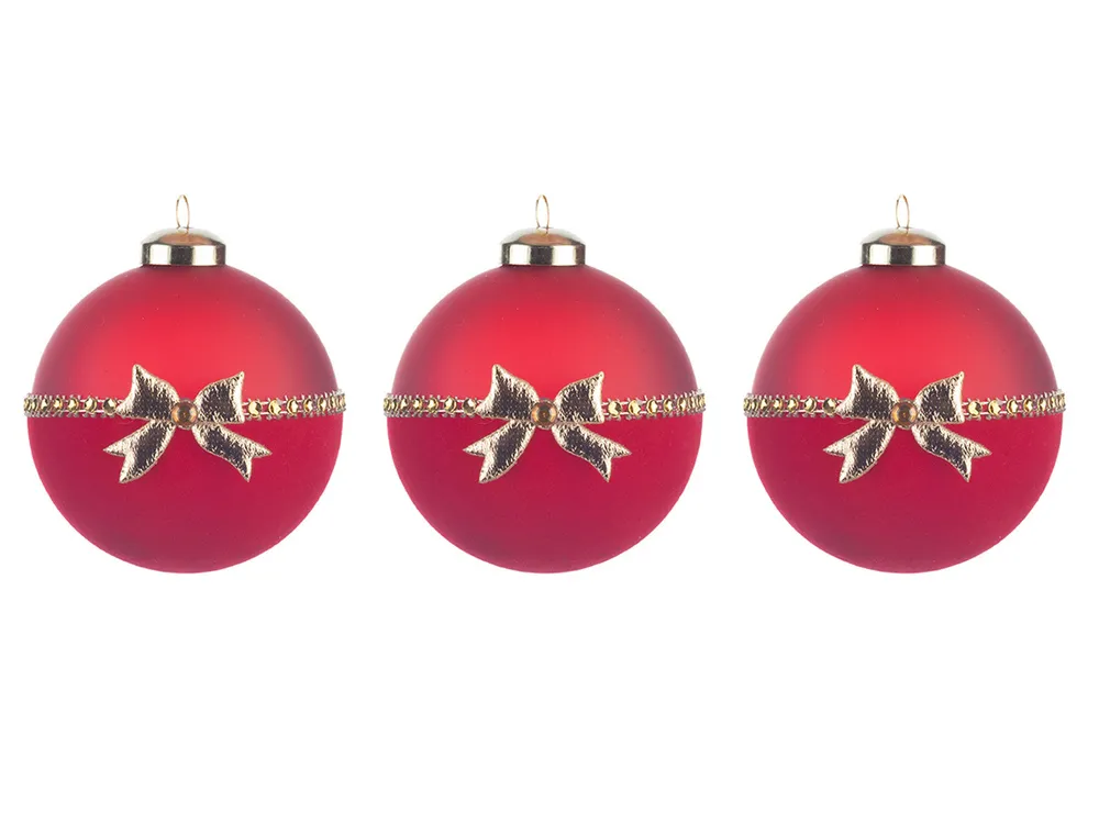 10250 Красный шар с бантиком, 8 см Набор из 3-х KARLSBACH
10250 Красный шар с бантиком, 8 см Набор из 3-х KARLSBACH