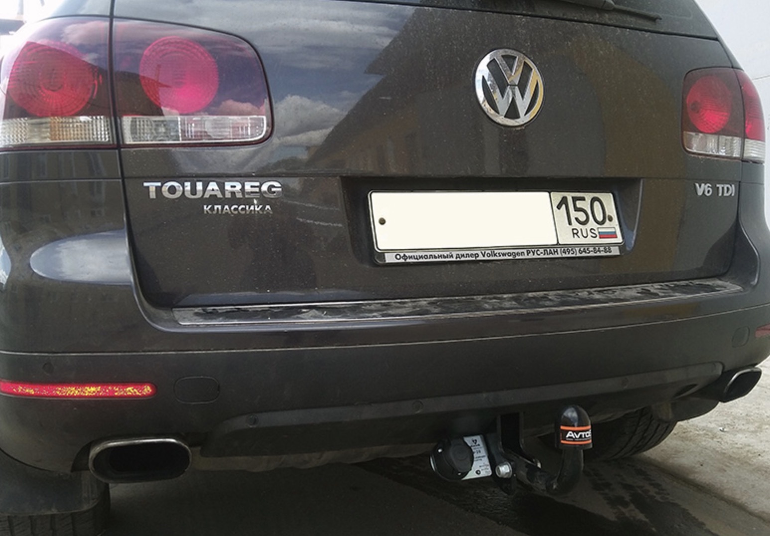 Фаркоп на VOLKSWAGEN TOUAREG (2003-2010) (без электрики, паспорт/сертификат в комплекте) А
Фаркоп на VOLKSWAGEN TOUAREG (2003-2010) (без электрики, паспорт/сертификат в комплекте) А