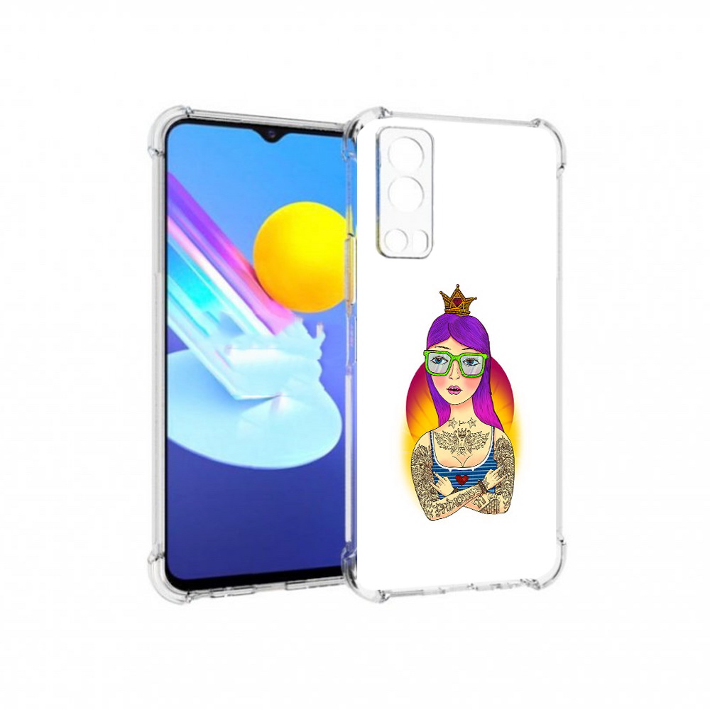 Чехол MyPads Tocco для Vivo Z3 девушка в татуировках с короной (PT226973.411.305), Прозрачный, Tocco
Чехол MyPads Tocco для Vivo Z3 девушка в татуировках с короной (PT226973.411.305), Прозрачный, Tocco