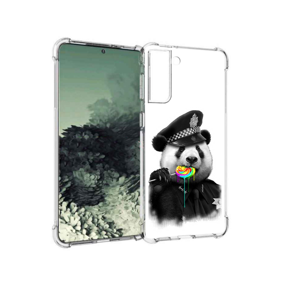 Чехол MyPads Tocco для Samsung Galaxy S21+ Панда полиция (PT157355.533.130), Прозрачный, Tocco
Чехол MyPads Tocco для Samsung Galaxy S21+ Панда полиция (PT157355.533.130), Прозрачный, Tocco