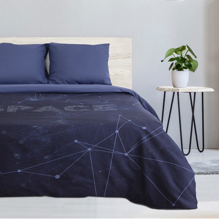 Постельное бельё Евро Этель «Space» 200×215 см, 240*217 см, 70×70 см-2 шт, поплин, 100 % х
Постельное бельё Евро Этель «Space» 200×215 см, 240*217 см, 70×70 см-2 шт, поплин, 100 % х
