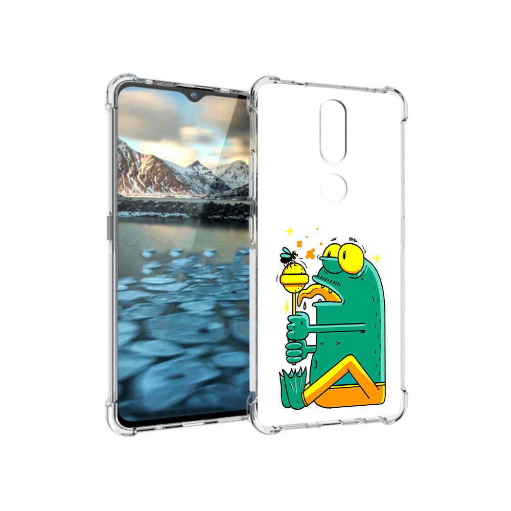 Чехол MyPads Tocco для Nokia 2.4 Зеленая лягушка с чупа чупсом (PT227049.107.85), Прозрачный, Tocco
Чехол MyPads Tocco для Nokia 2.4 Зеленая лягушка с чупа чупсом (PT227049.107.85), Прозрачный, Tocco