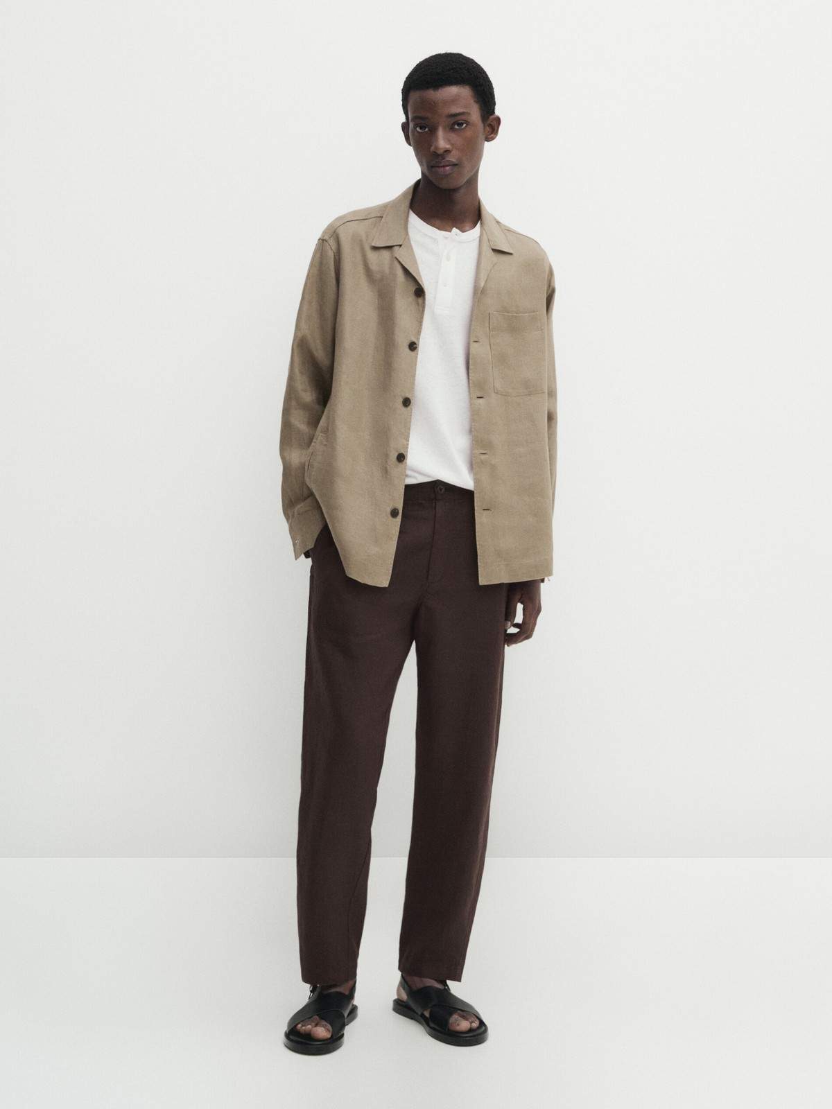 Рубашка мужская Massimo Dutti 0174/351-I2024 бежевая XL, Бежевый, 0174/351-I2024
Рубашка мужская Massimo Dutti 0174/351-I2024 бежевая XL, Бежевый, 0174/351-I2024