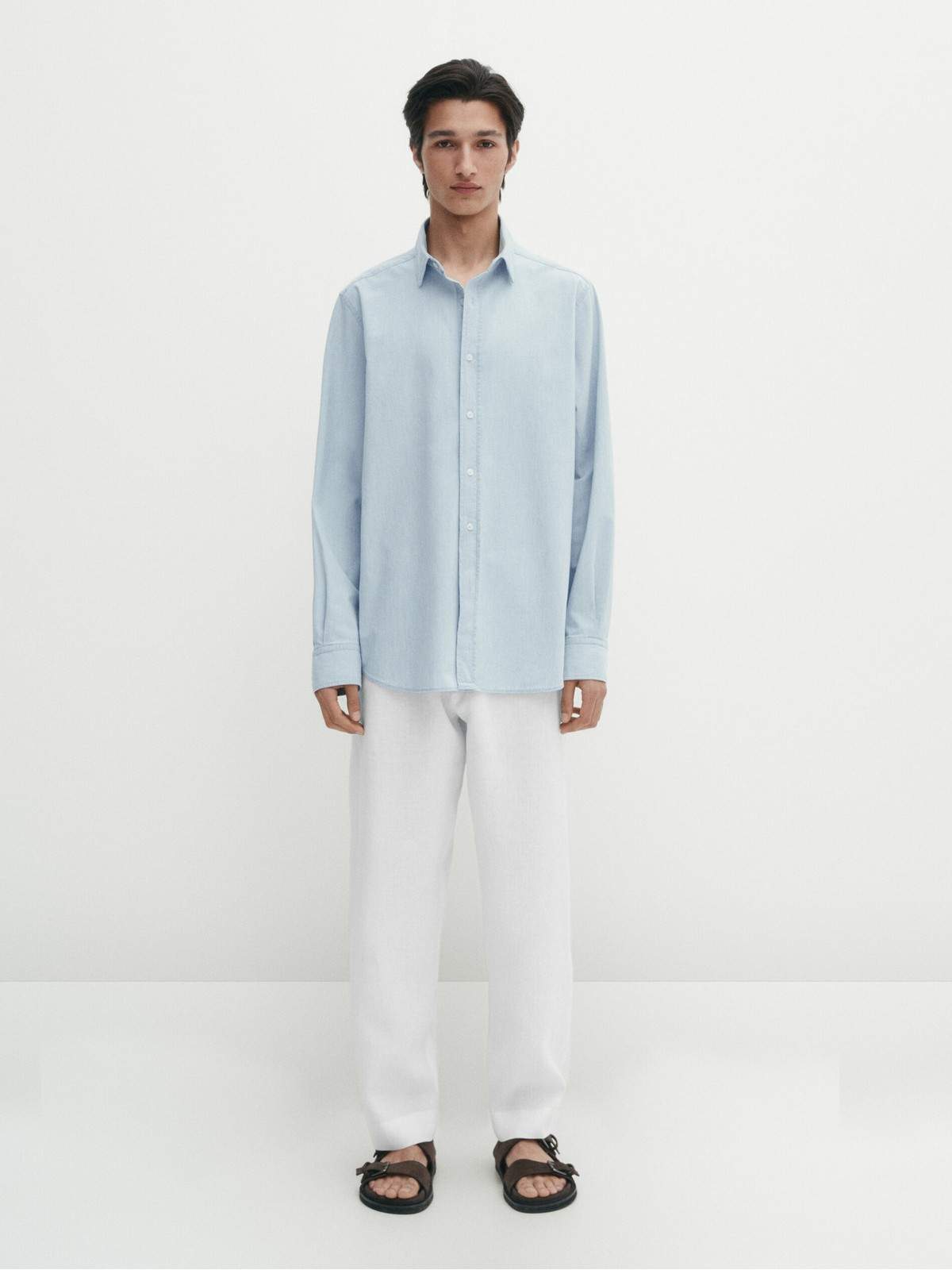 Рубашка мужская Massimo Dutti 0177/354-I2024 голубая XL, Голубой, 0177/354-I2024
Рубашка мужская Massimo Dutti 0177/354-I2024 голубая XL, Голубой, 0177/354-I2024