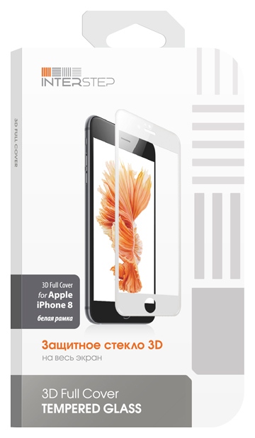 Защитное стекло InterStep для Apple iPhone 8 White (IS-TG-IPHO83DWH-000B201), iS-TG-IPHO83DWH-000B201
Защитное стекло InterStep для Apple iPhone 8 White (IS-TG-IPHO83DWH-000B201), iS-TG-IPHO83DWH-000B201
