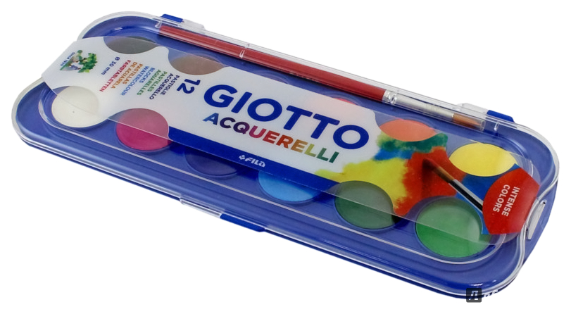 Акварель Giotto Colour Blocks Mini сухая в таблетках 12 цв, Белый;желтый;зеленый;коричневый;красный;оранжевый;розовый;синий;черный, Watercolors
Акварель Giotto Colour Blocks Mini сухая в таблетках 12 цв, Белый;желтый;зеленый;коричневый;красный;оранжевый;розовый;синий;черный, Watercolors