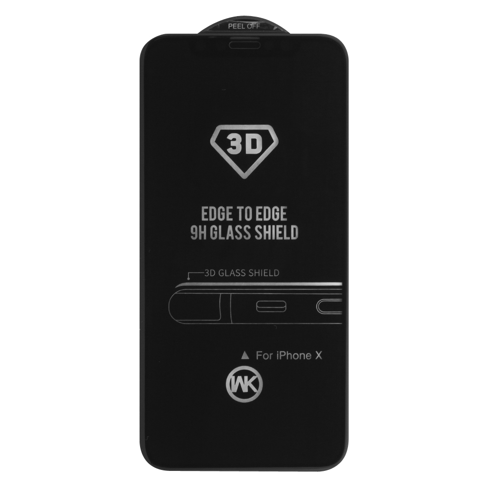 Защитное стекло для iPhone X WK Thunder Series 3D Curved Edge Tempered Glass (черное), Curved Edge Tempered Glass
Защитное стекло для iPhone X WK Thunder Series 3D Curved Edge Tempered Glass (черное), Curved Edge Tempered Glass
