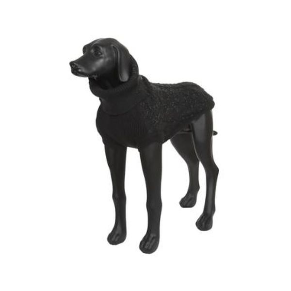 фото Свитер для собак rukka stardust knitwear светоотражающий черный l 42см
