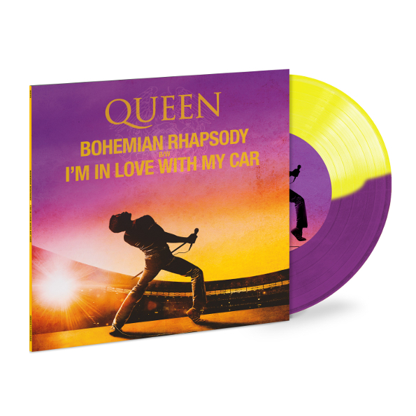 Queen Bohemian Rhapsody + I'm In Love With My Car (Coloured Vinyl)(7" Vinyl Single)
Queen Bohemian Rhapsody + I'm In Love With My Car (Coloured Vinyl)(7" Vinyl Single)