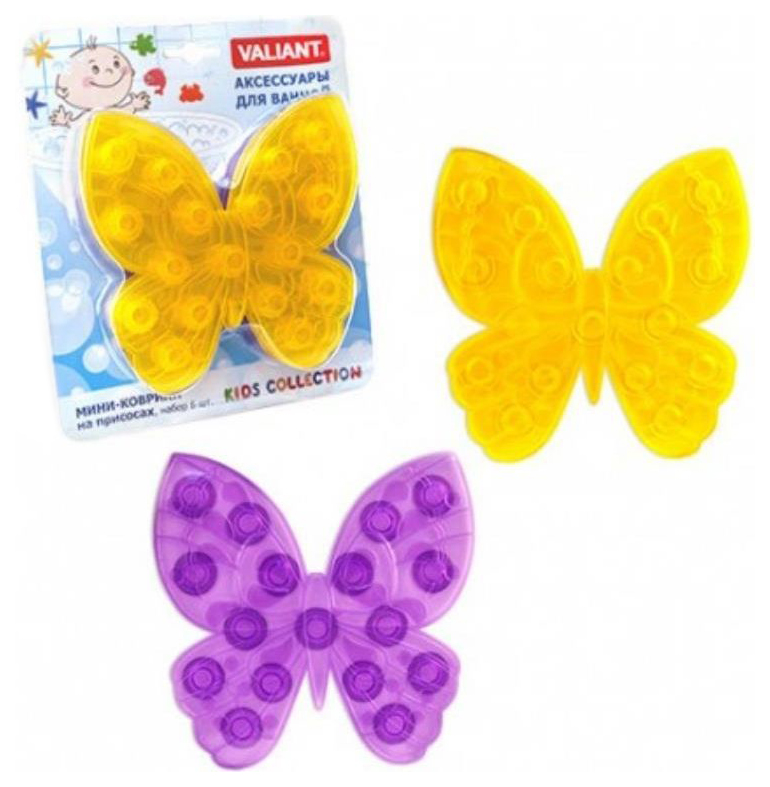 Мини-коврик для ванной Valiant Kids Collection Мотылек На присосках, 6 шт, Мотылек На присосках, 6 шт
Мини-коврик для ванной Valiant Kids Collection Мотылек На присосках, 6 шт, Мотылек На присосках, 6 шт