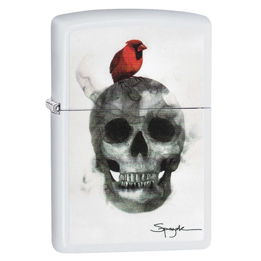 Бензиновая зажигалка Zippo Skull Spazuk White Matte, Белый;разноцветный, Skull Spazuk
Бензиновая зажигалка Zippo Skull Spazuk White Matte, Белый;разноцветный, Skull Spazuk