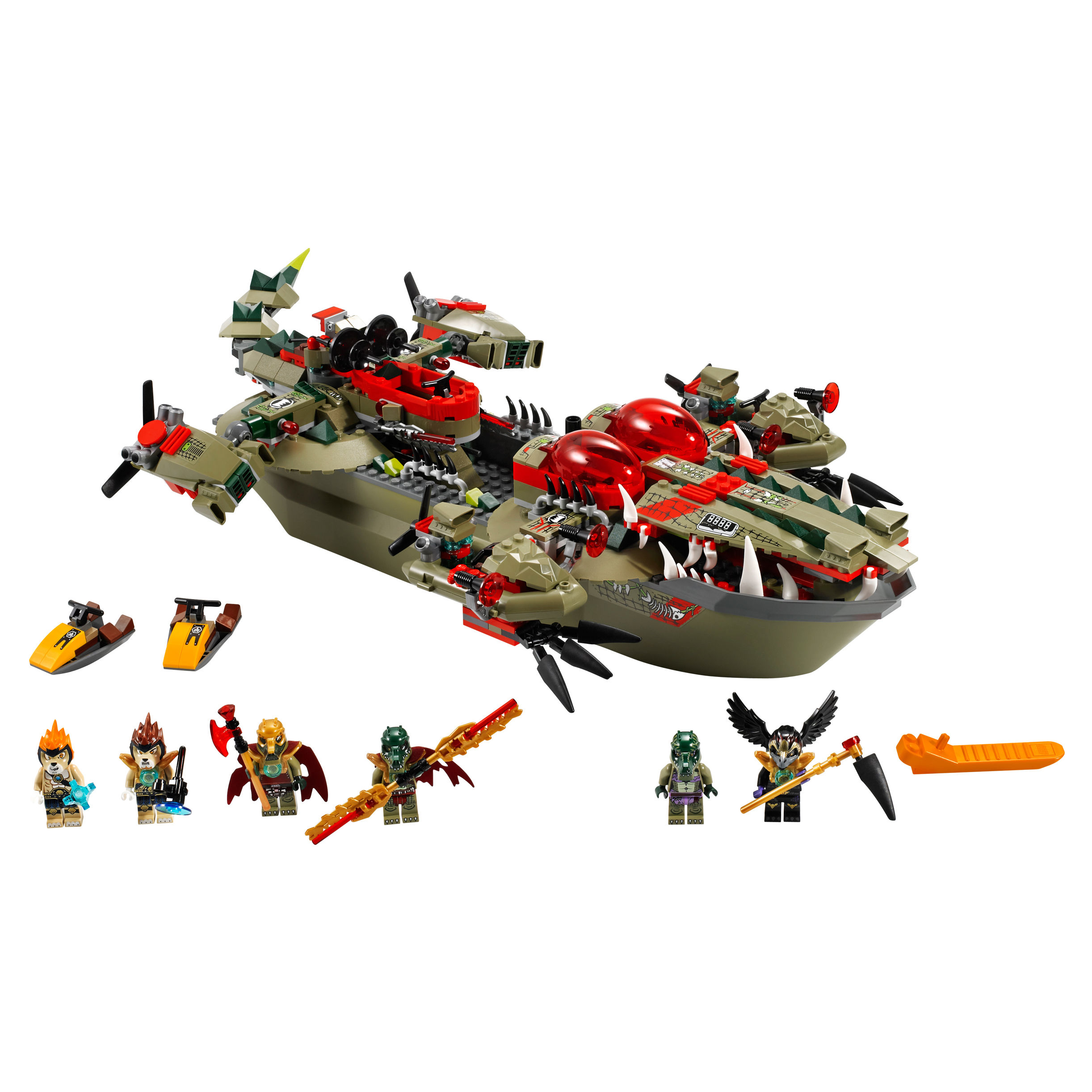 Конструктор LEGO Chima Флагманский корабль Краггера (70006), конструктор lego chima флагманский корабль краггера 70006
Конструктор LEGO Chima Флагманский корабль Краггера (70006), конструктор lego chima флагманский корабль краггера 70006