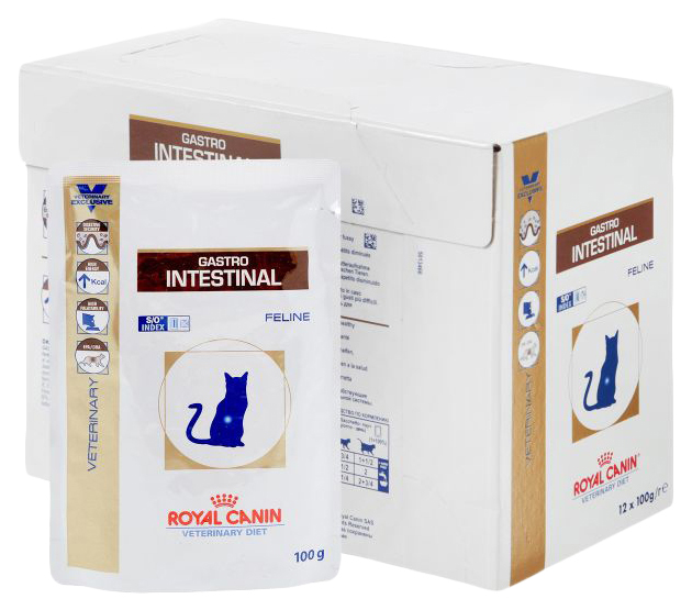 Влажный корм для кошек ROYAL CANIN Vet Diet Gastro Intestinal, птица, свинина, 100г, Veterinary Care Nutrition Gastro Intestinal
Влажный корм для кошек ROYAL CANIN Vet Diet Gastro Intestinal, птица, свинина, 100г, Veterinary Care Nutrition Gastro Intestinal
