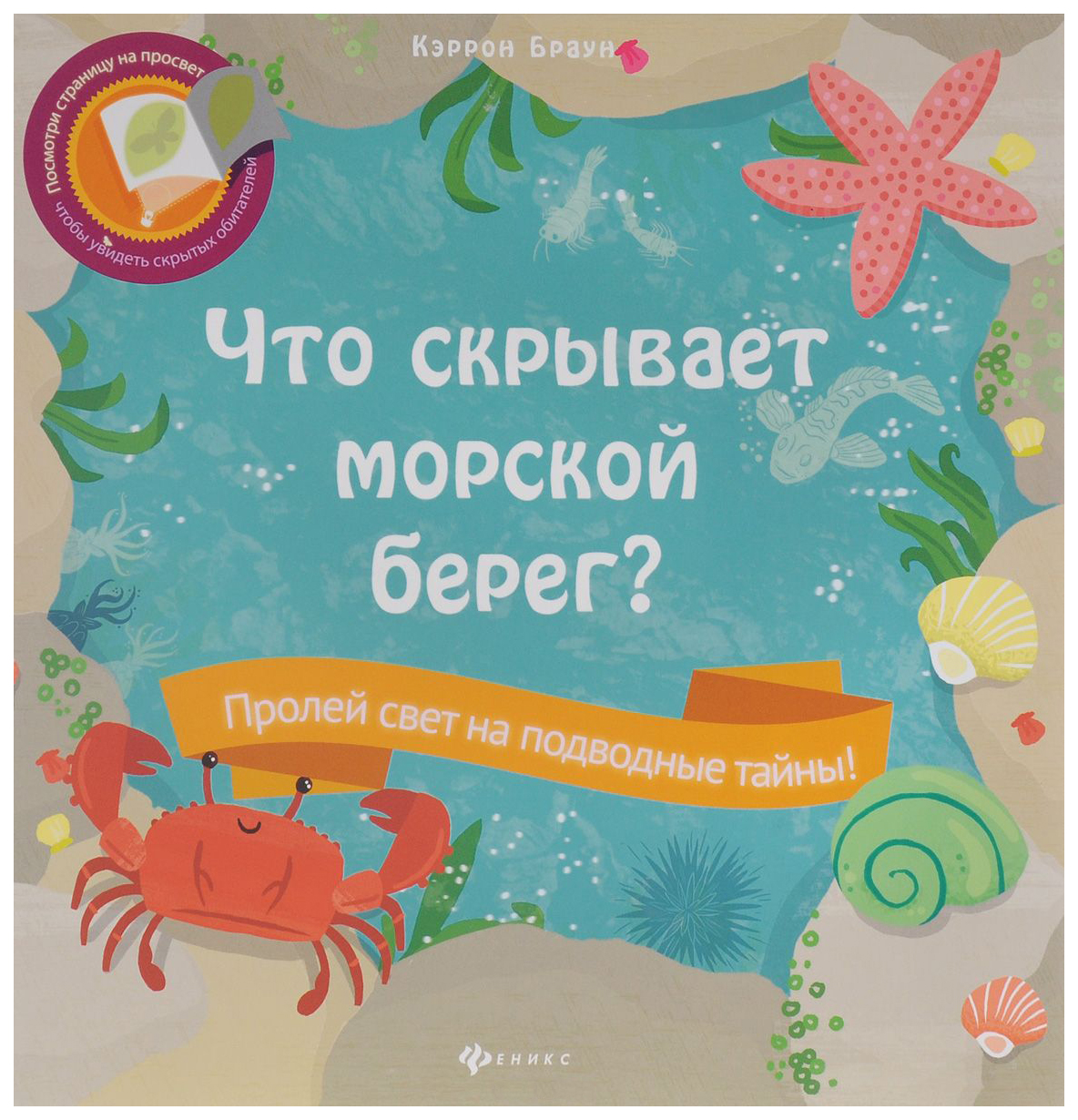 фото Развивающая книга феникс что скрывает морской берег?
