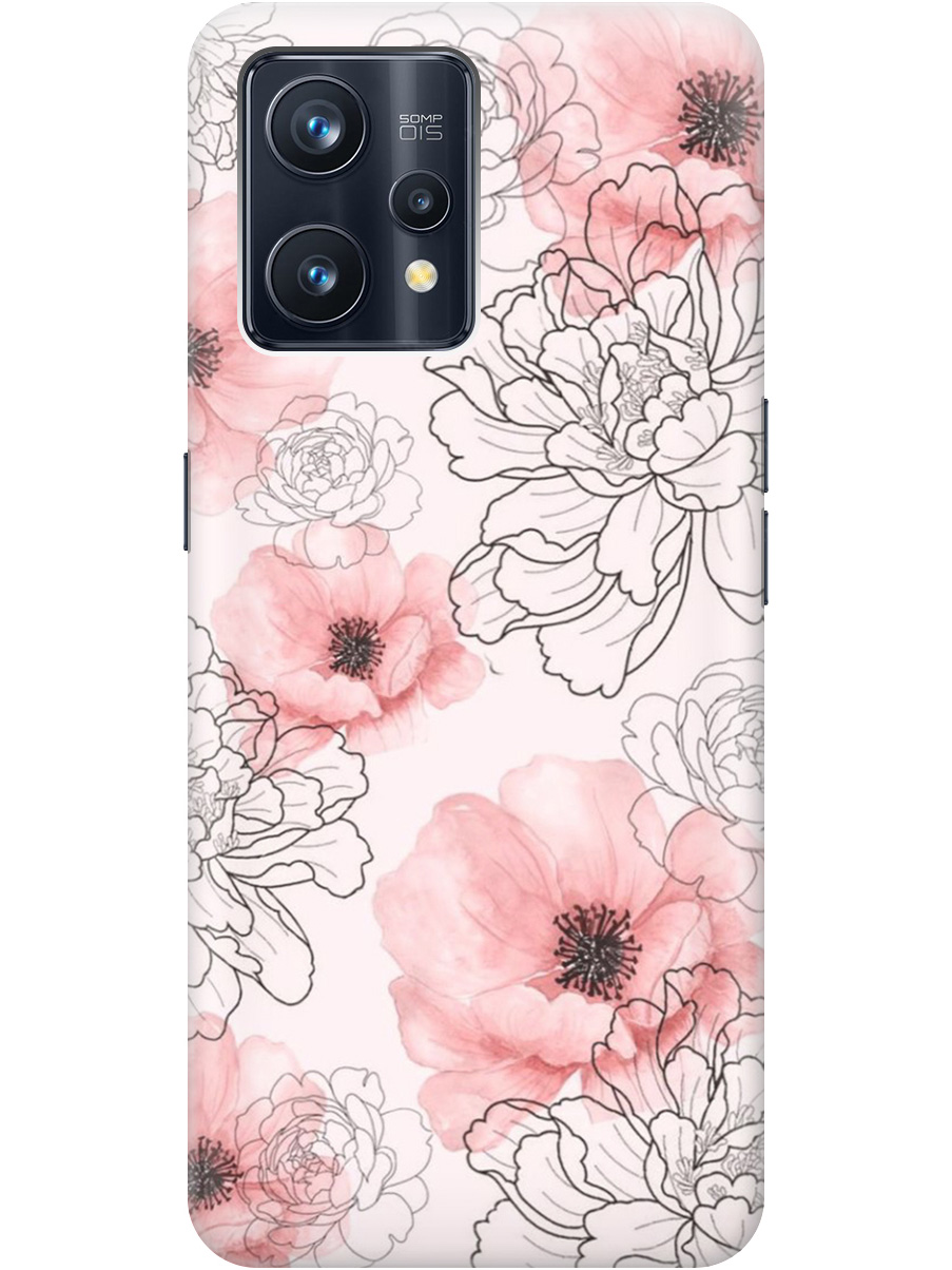 Силиконовый чехол на Realme 9 Pro+ с рисунком "Нежно розовые цветы" прозрачный, Розовый, 20000480
Силиконовый чехол на Realme 9 Pro+ с рисунком "Нежно розовые цветы" прозрачный, Розовый, 20000480