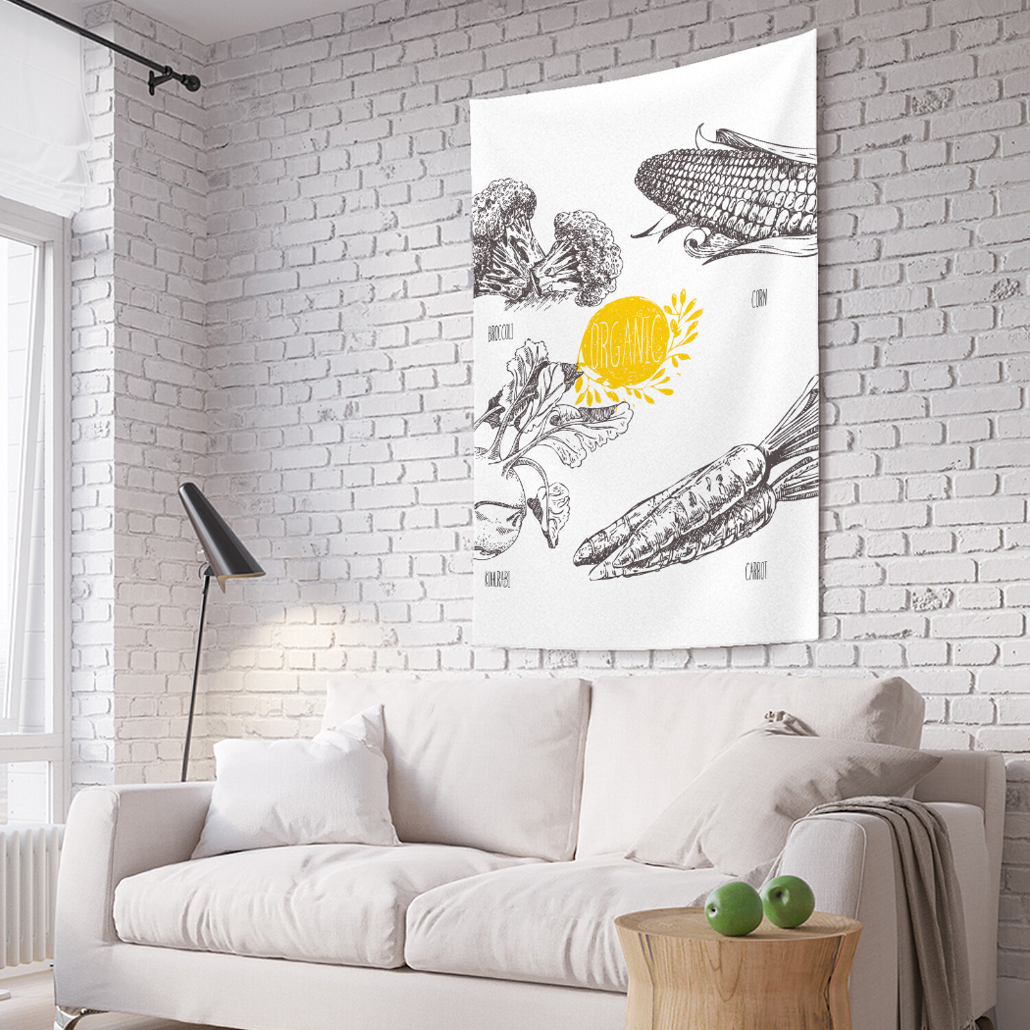 Вертикальное фотопанно на стену JoyArty Кукуруза и морковь 150x200 см, Кукуруза и морковь
Вертикальное фотопанно на стену JoyArty Кукуруза и морковь 150x200 см, Кукуруза и морковь