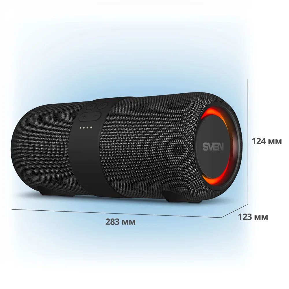 Колонка портативная беспроводная bluetooth SVEN PS-340, переносная с радио / Колонка блюту, Черный
Колонка портативная беспроводная bluetooth SVEN PS-340, переносная с радио / Колонка блюту, Черный