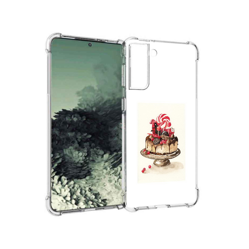 Чехол MyPads Tocco для Samsung Galaxy S21+ вкусный торт (PT157355.533.262), Прозрачный, Tocco
Чехол MyPads Tocco для Samsung Galaxy S21+ вкусный торт (PT157355.533.262), Прозрачный, Tocco