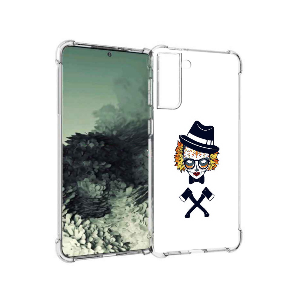 Чехол MyPads Tocco для Samsung Galaxy S21+ девушка в маске с топорами рисунок, Прозрачный, Tocco
Чехол MyPads Tocco для Samsung Galaxy S21+ девушка в маске с топорами рисунок, Прозрачный, Tocco