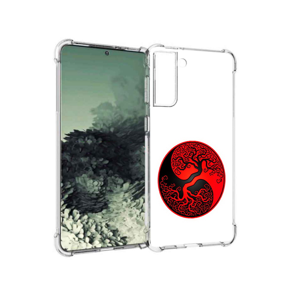 Чехол MyPads Tocco для Samsung Galaxy S21+ инь янь дерево (PT157355.533.379), Прозрачный, Tocco
Чехол MyPads Tocco для Samsung Galaxy S21+ инь янь дерево (PT157355.533.379), Прозрачный, Tocco