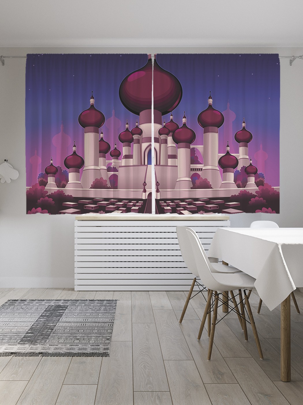 Шторы JoyArty "Замок Аладдина город Аграба", Oxford DeLux, 2 полотна 145x180 см, Замок Аладдина город Аграба
Шторы JoyArty "Замок Аладдина город Аграба", Oxford DeLux, 2 полотна 145x180 см, Замок Аладдина город Аграба