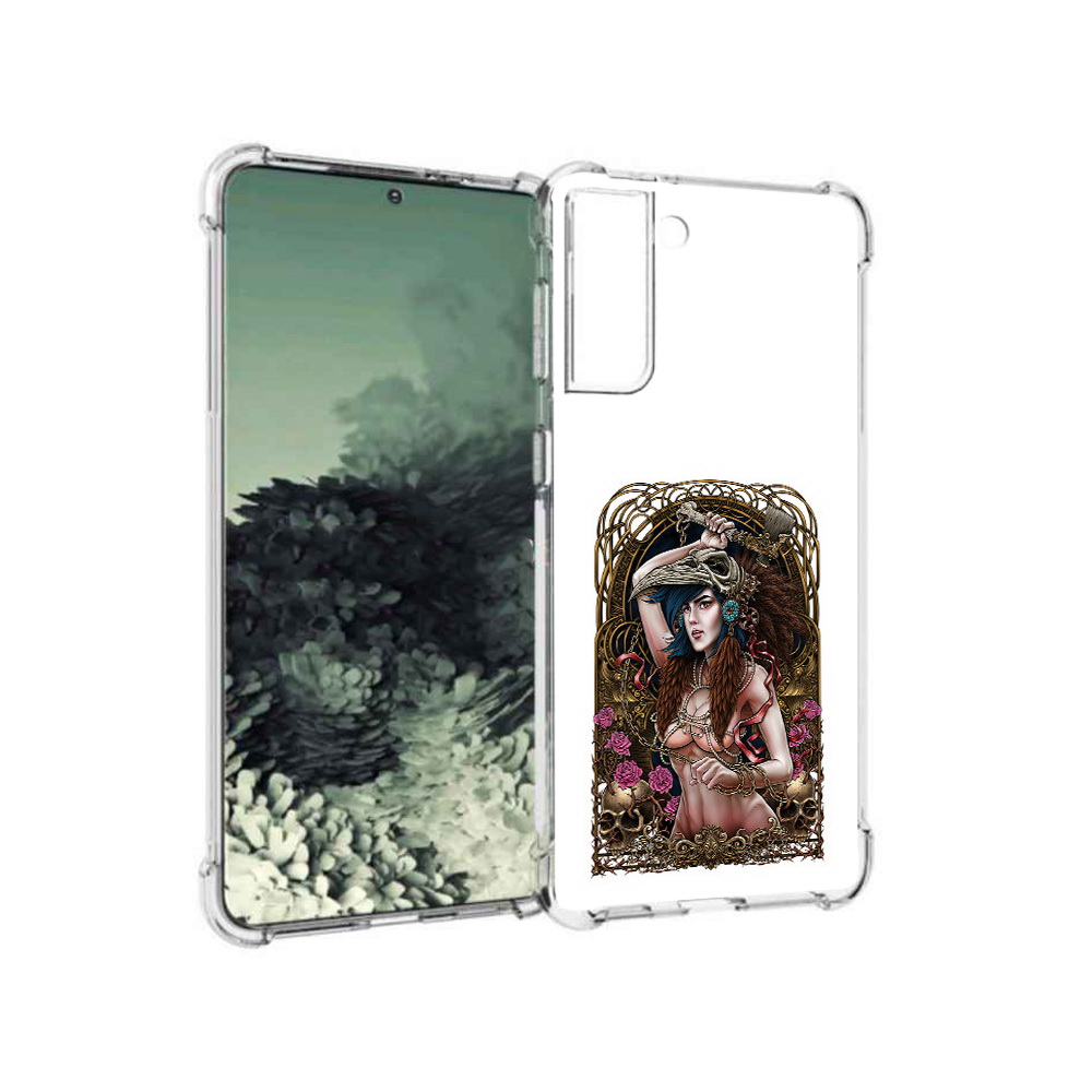 Чехол MyPads Tocco для Samsung Galaxy S21+ красивая девушка рисунок (PT157355.533.407), Прозрачный, Tocco
Чехол MyPads Tocco для Samsung Galaxy S21+ красивая девушка рисунок (PT157355.533.407), Прозрачный, Tocco