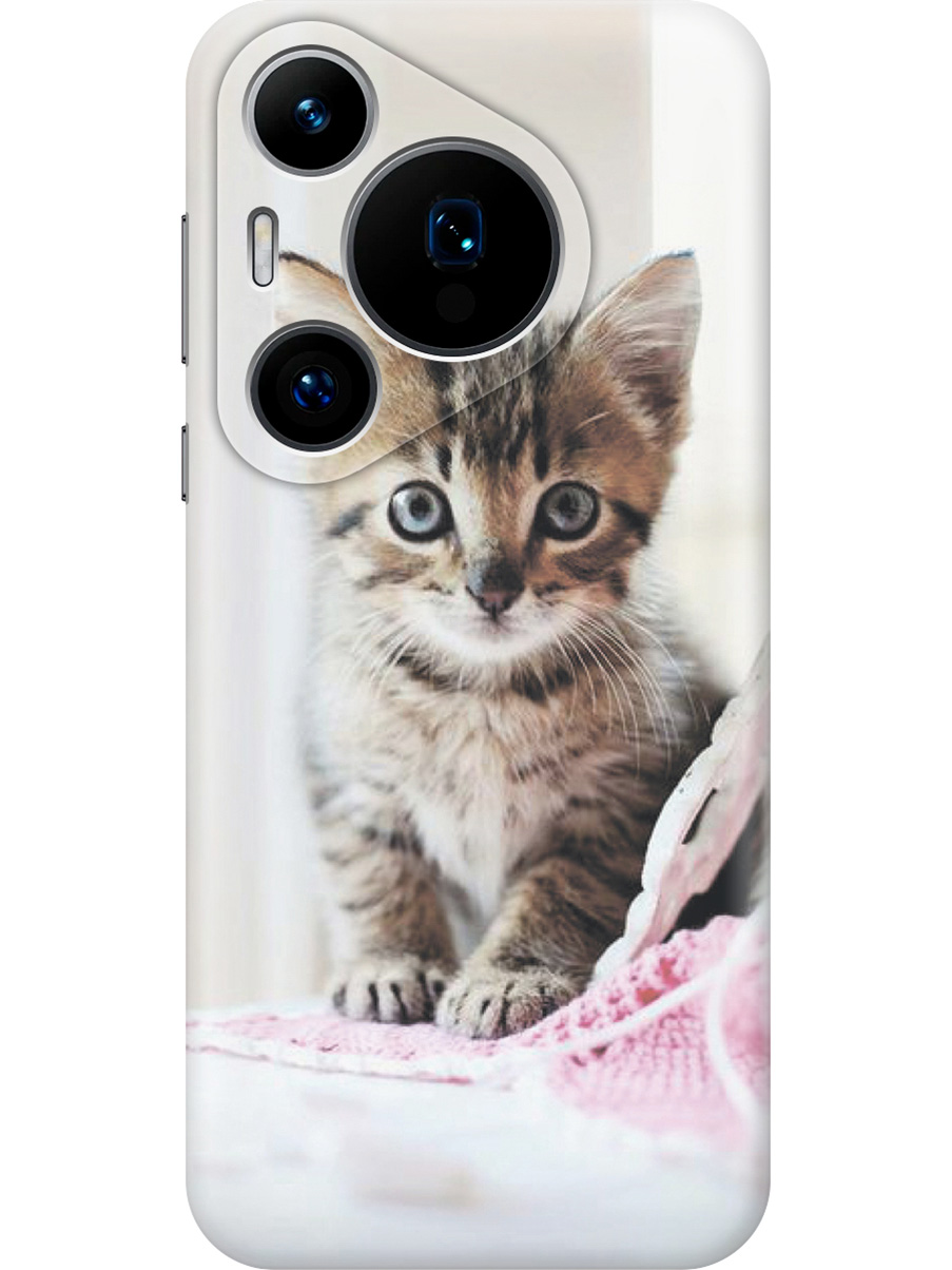 Силиконовый чехол на Huawei Pura 70 Pro/70 Pro+ с принтом "Милый котенок", Прозрачный;белый;коричневый, 782625211
Силиконовый чехол на Huawei Pura 70 Pro/70 Pro+ с принтом "Милый котенок", Прозрачный;белый;коричневый, 782625211