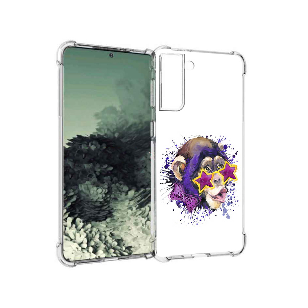 Чехол MyPads Tocco для Samsung Galaxy S21+ обезьяна в очках (PT157355.533.524), Прозрачный, Tocco
Чехол MyPads Tocco для Samsung Galaxy S21+ обезьяна в очках (PT157355.533.524), Прозрачный, Tocco