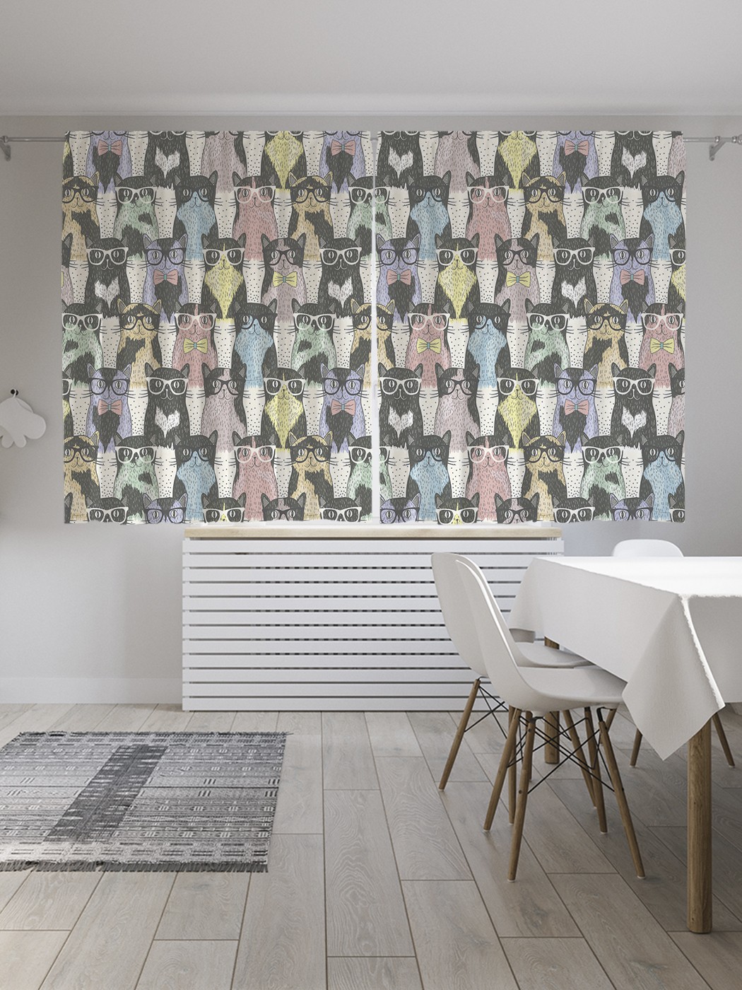 Классические шторы JoyArty "Коты в очках", серия Oxford DeLux, 2 полотна 145x180 см, Коты в очках
Классические шторы JoyArty "Коты в очках", серия Oxford DeLux, 2 полотна 145x180 см, Коты в очках
