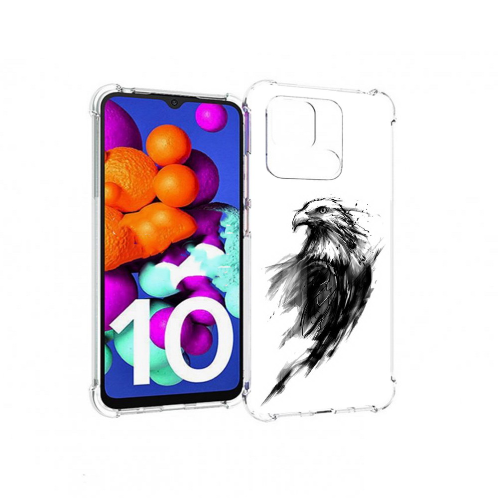 Чехол MyPads Tocco для Xiaomi Redmi 10C чб птица, Прозрачный, Tocco 
Чехол MyPads Tocco для Xiaomi Redmi 10C чб птица, Прозрачный, Tocco