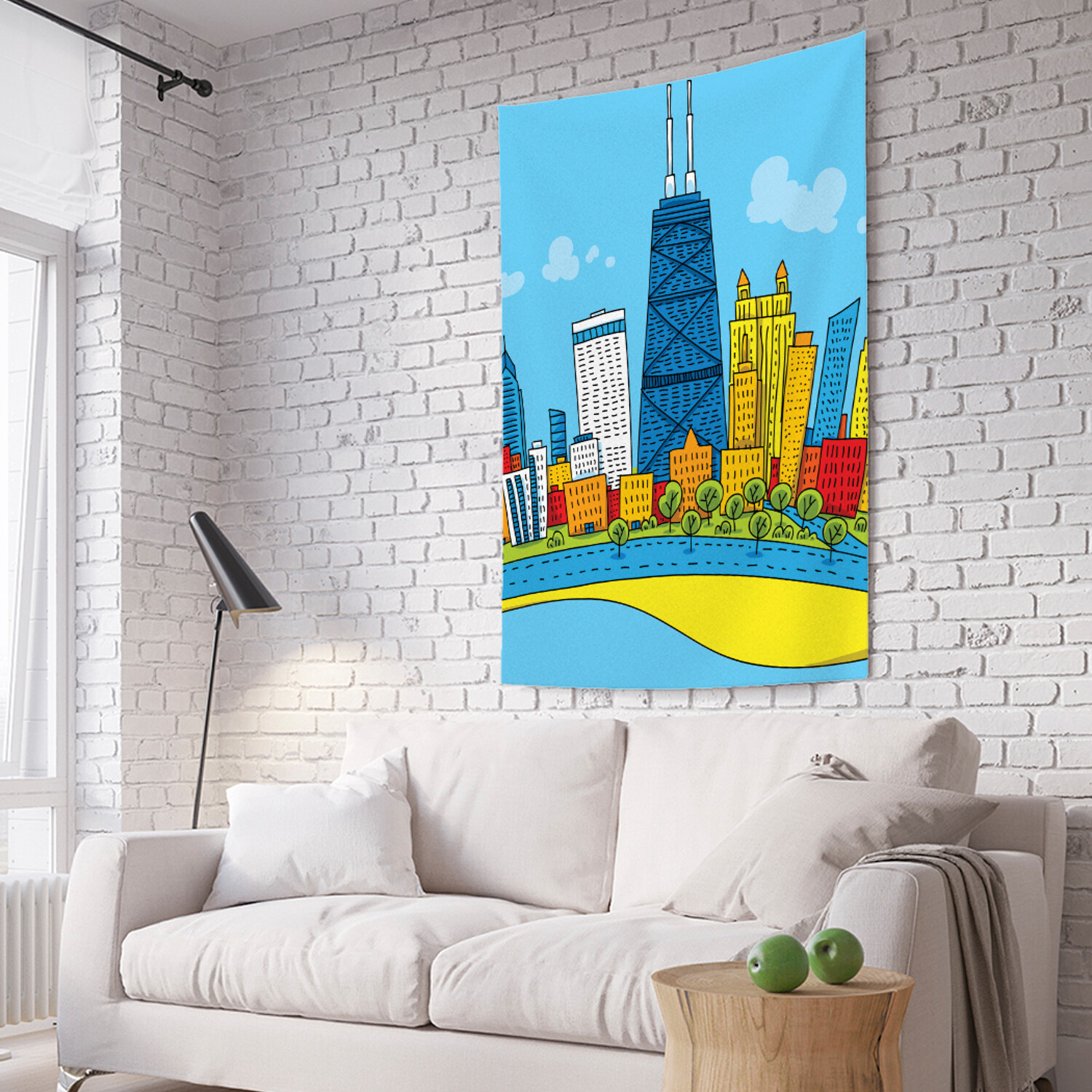 Вертикальное фотопанно на стену JoyArty Мультяшный Чикаго 150x200 см, Мультяшный Чикаго
Вертикальное фотопанно на стену JoyArty Мультяшный Чикаго 150x200 см, Мультяшный Чикаго