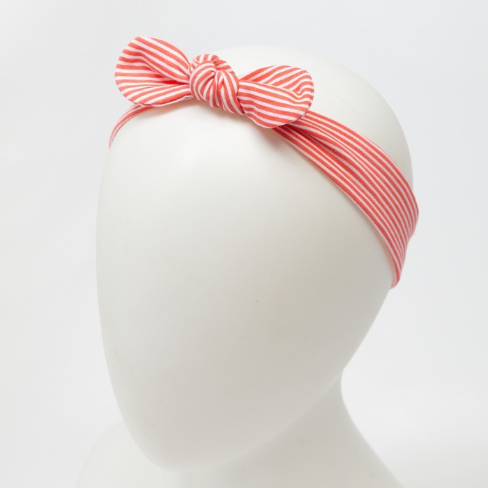 Повязка для девочки, цвет коралл, размер 50-51 
Повязка для девочки, цвет коралл, размер 50-51