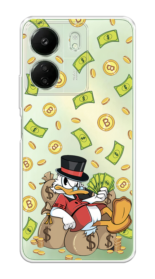 Чехол на Xiaomi Redmi 13C, Poco C65 "Скрудж Макдак в красном", Красный;черный;коричневый;прозрачный, 320550-1
Чехол на Xiaomi Redmi 13C, Poco C65 "Скрудж Макдак в красном", Красный;черный;коричневый;прозрачный, 320550-1