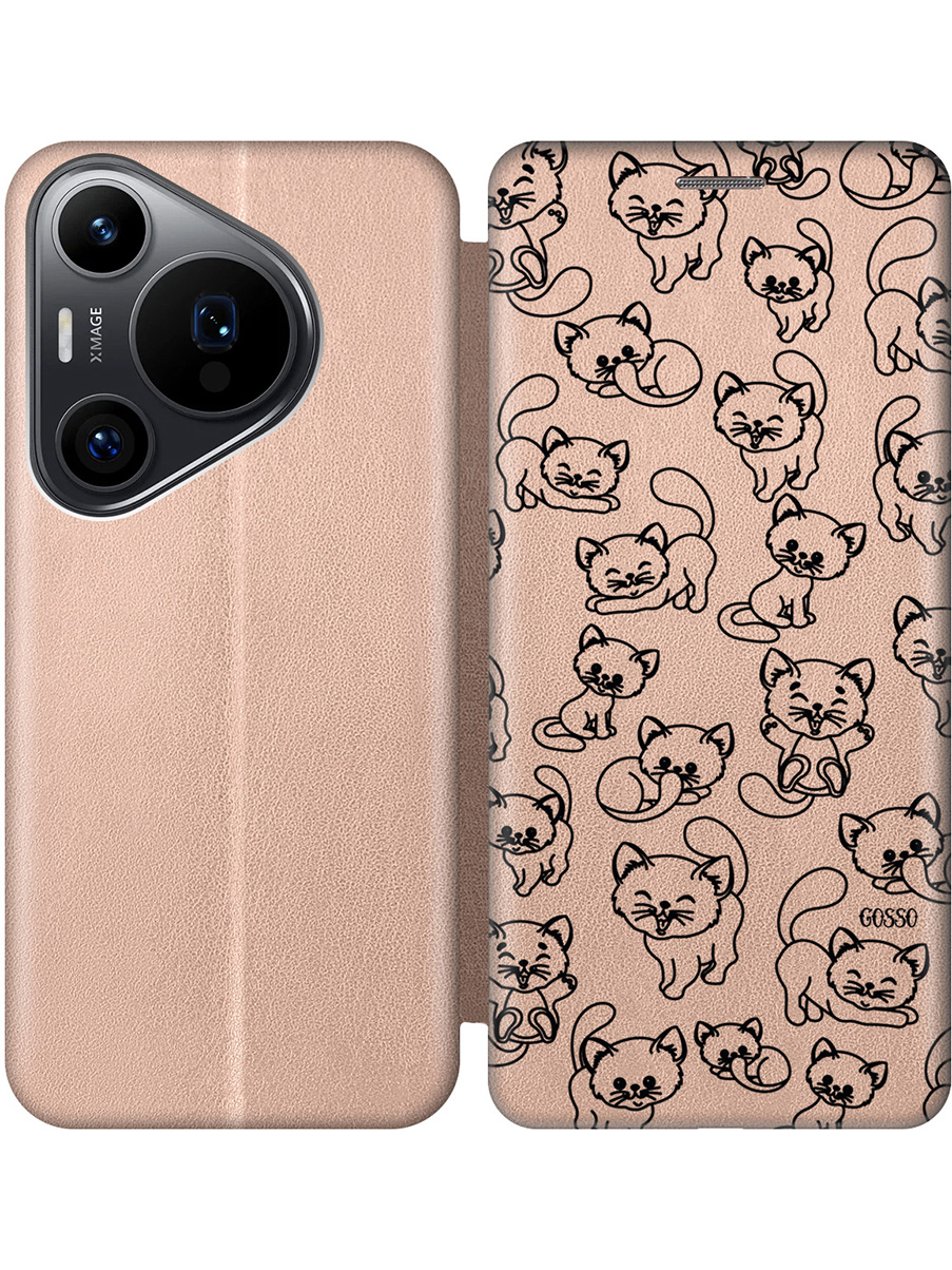 Чехол-книжка на Huawei Pura 70 Pro / 70 Pro+ с принтом "Милые котята" золотой, Золотистый;прозрачный;черный, 782625271
Чехол-книжка на Huawei Pura 70 Pro / 70 Pro+ с принтом "Милые котята" золотой, Золотистый;прозрачный;черный, 782625271