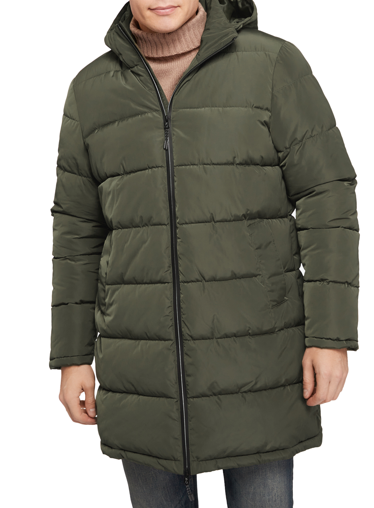 фото Куртка мужская oodji 1l126001m зеленая xl