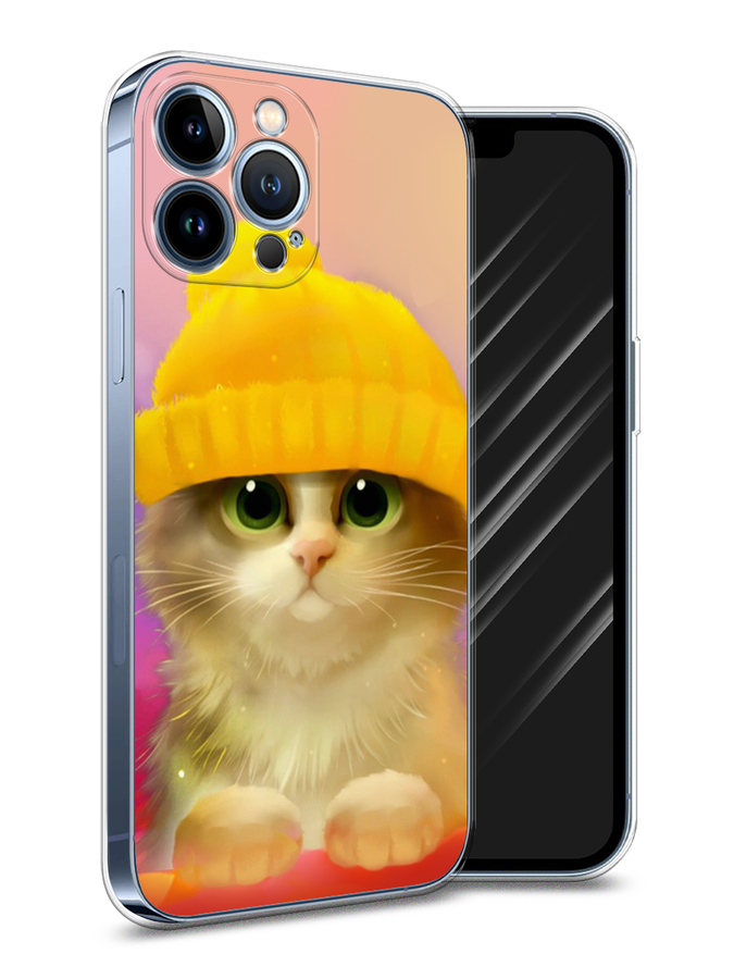 Чехол Awog на Apple iPhone 13 Pro Max / Айфон 13 Pro Max "Котенок в желтой шапке", Разноцветный, 14450-2
Чехол Awog на Apple iPhone 13 Pro Max / Айфон 13 Pro Max "Котенок в желтой шапке", Разноцветный, 14450-2