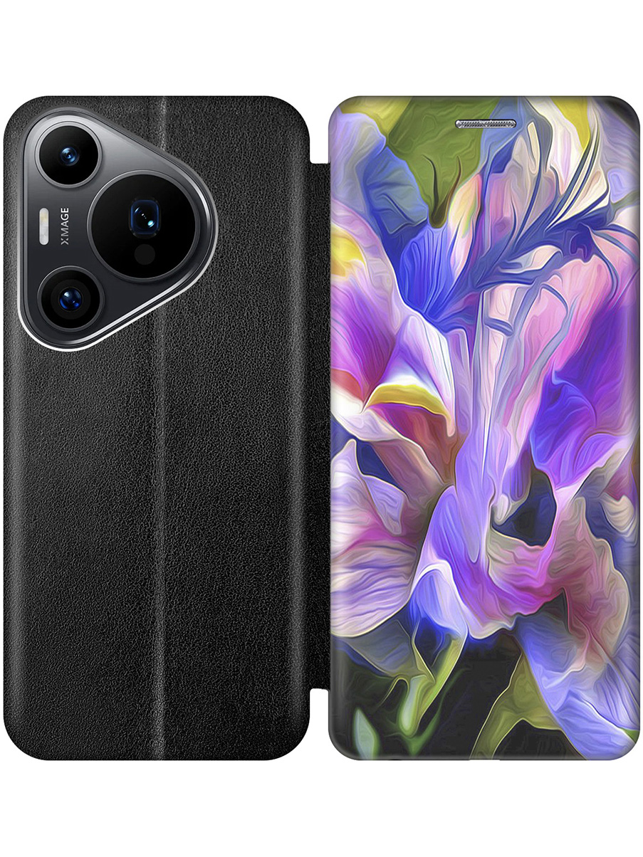 Чехол-книжка на Huawei Pura 70 Pro/70 Pro+ с принтом "Цветочная абстракция" черный, Черный;зеленый;синий;фиолетовый, 782625221
Чехол-книжка на Huawei Pura 70 Pro/70 Pro+ с принтом "Цветочная абстракция" черный, Черный;зеленый;синий;фиолетовый, 782625221