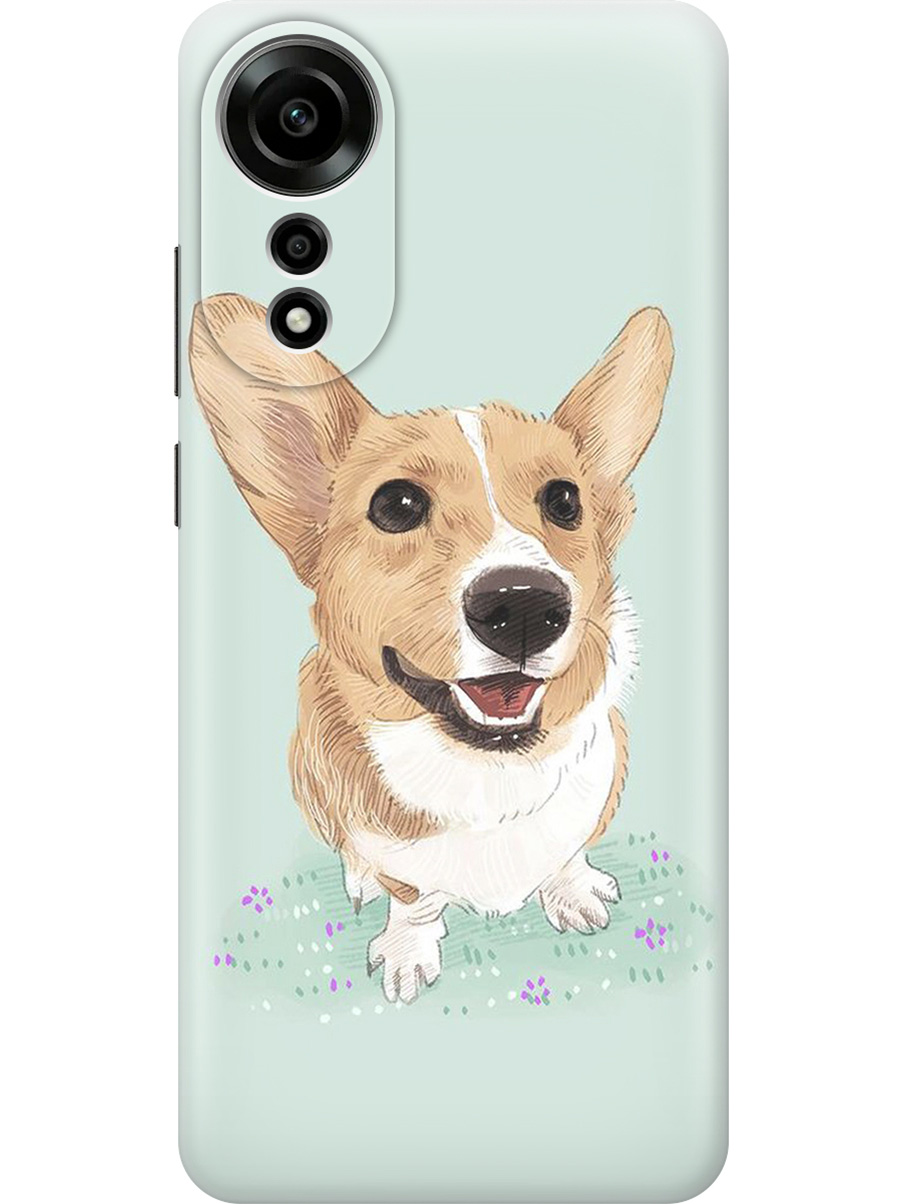 Силиконовый чехол на Oppo A78 4G с принтом "Корги", Прозрачный;белый;зеленый;коричневый, 782629411
Силиконовый чехол на Oppo A78 4G с принтом "Корги", Прозрачный;белый;зеленый;коричневый, 782629411