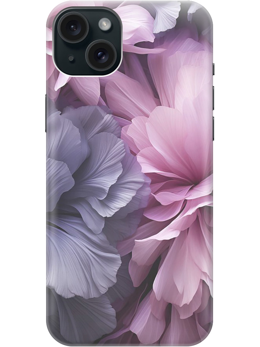 Силиконовый чехол на Apple iPhone 15 Plus с рисунком "Розово-фиолетовые цветы", Розовый;фиолетовый, 20000005
Силиконовый чехол на Apple iPhone 15 Plus с рисунком "Розово-фиолетовые цветы", Розовый;фиолетовый, 20000005