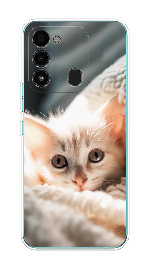Чехол на Tecno Spark Go 2022/8С/9 "Белый шкодливый котенок", Серый;белый;бежевый;оранжевый, 301250-1
Чехол на Tecno Spark Go 2022/8С/9 "Белый шкодливый котенок", Серый;белый;бежевый;оранжевый, 301250-1