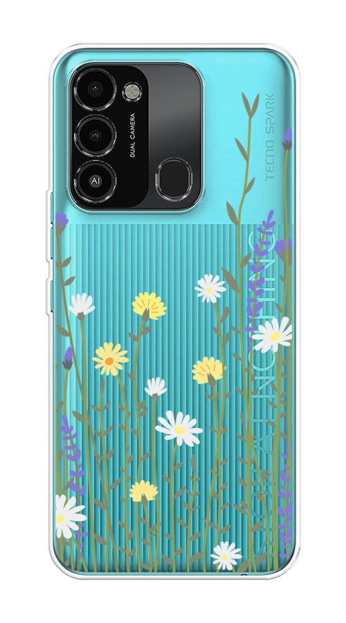 Чехол на Tecno Spark Go 2022/8С/9 "Ромашка и лаванда", Зеленый;желтый;прозрачный, 301250-1
Чехол на Tecno Spark Go 2022/8С/9 "Ромашка и лаванда", Зеленый;желтый;прозрачный, 301250-1