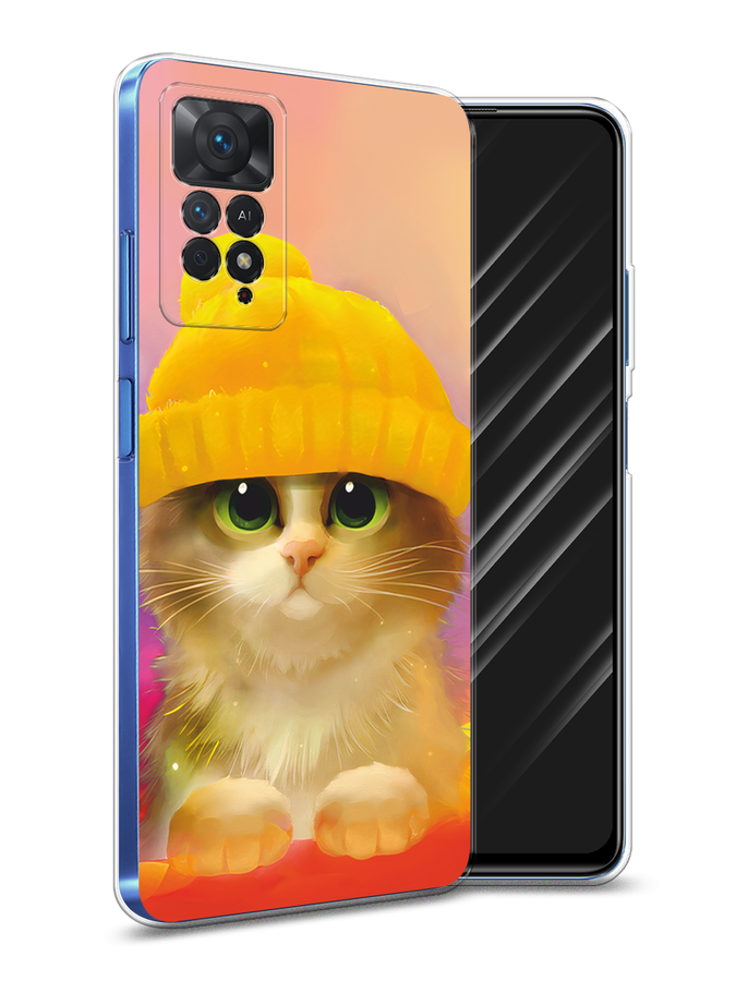 Чехол Awog на Xiaomi Redmi Note 11E Pro "Котенок в желтой шапке", Разноцветный, 314750-2
Чехол Awog на Xiaomi Redmi Note 11E Pro "Котенок в желтой шапке", Разноцветный, 314750-2