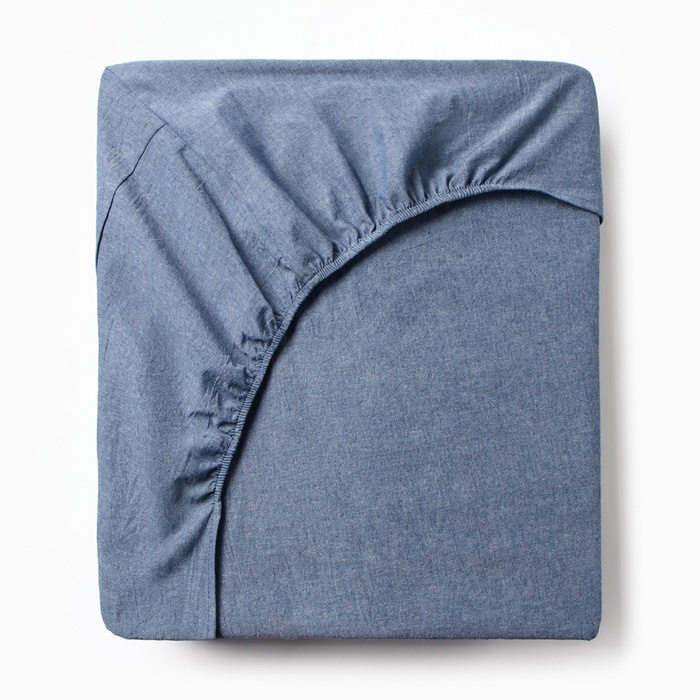 Простыня Этель Denim 160х200х25 см, цв.синий, жатый хлопок, 140 гр/м2, 100% хлопок
Простыня Этель Denim 160х200х25 см, цв.синий, жатый хлопок, 140 гр/м2, 100% хлопок